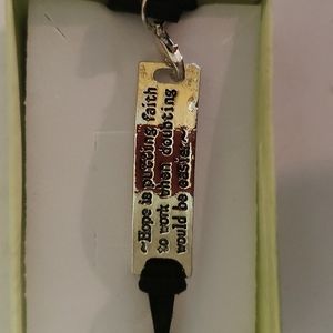 Inspirational bracelet